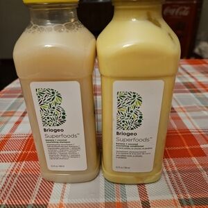 Briogeo Superfoods Banana + Coconut Shampoo And Conditioner Duo